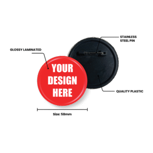Button Badge - 58mm