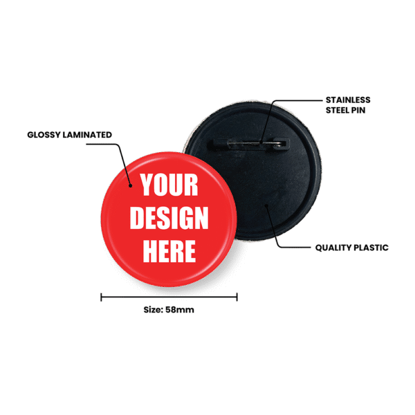 Button Badge - 58mm