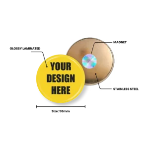 Fridge Magnet - 58mm